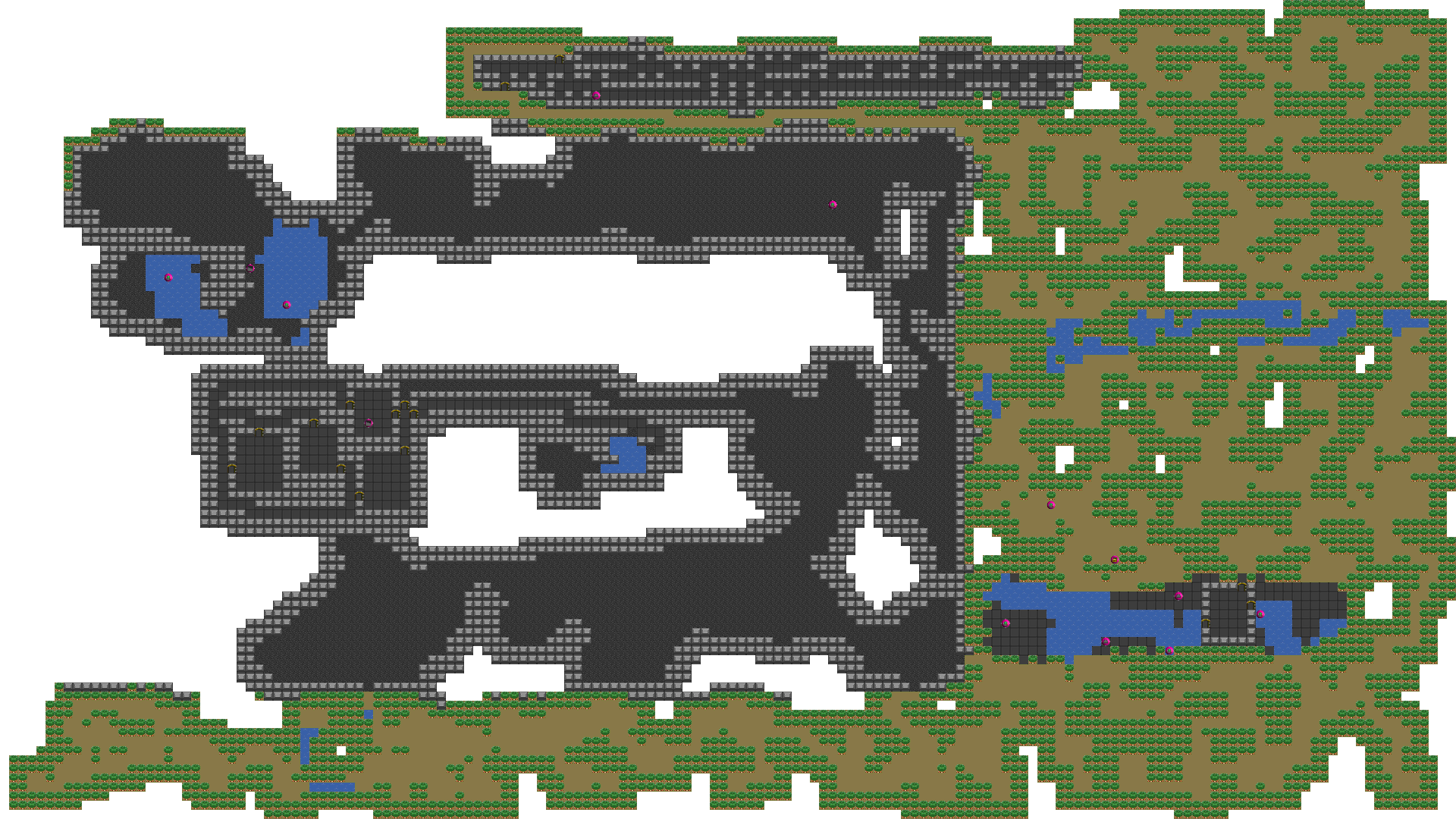 Stress-test example generated map